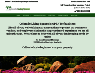 coloradolivingspaces.com screenshot