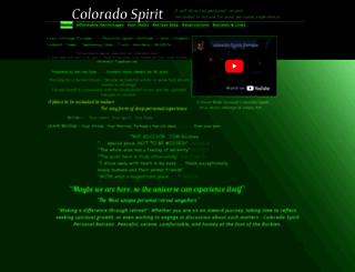 coloradospiritretreat.com screenshot