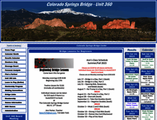 coloradospringsbridge.com screenshot
