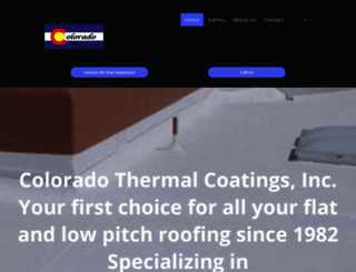 coloradothermalcoatings.com screenshot