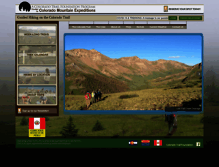 coloradotrailhiking.com screenshot