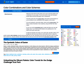 colorcombos.com screenshot