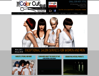 colorcutbarsalonstudio.com screenshot