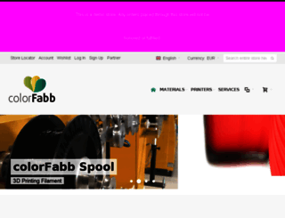 colorfabb.nl screenshot