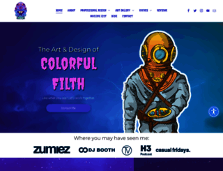 colorfulfilth.com screenshot