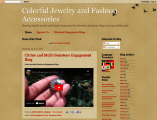 colorfuljewelry.blogspot.com screenshot