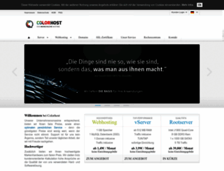 colorhost.de screenshot