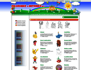 coloriagesaimprimer.net screenshot