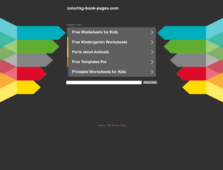 coloring-book-pages.com screenshot