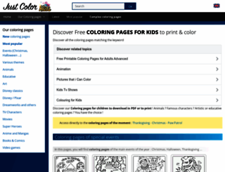 coloring-for-kids.net screenshot