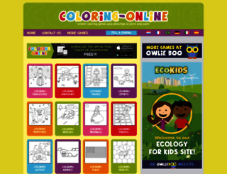 coloring-online.com screenshot