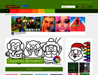 colorir.com screenshot
