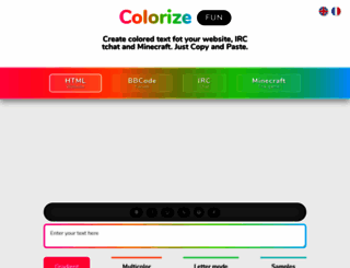 colorize.fun screenshot