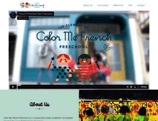 colormefrenchpreschool.com screenshot