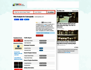 coloropedia.com.cutestat.com screenshot