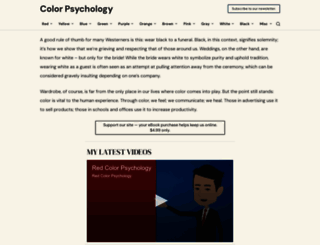 colorpsychology.org screenshot