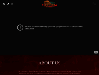 colosseumshowpattaya.com screenshot