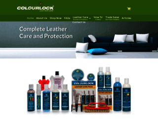 colourlockleathercare.co.nz screenshot