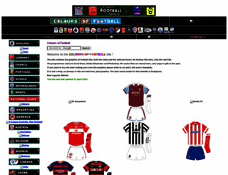 colours-of-football.com screenshot