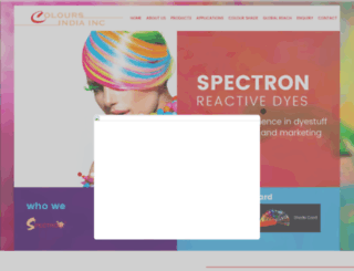 coloursindia.com screenshot