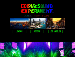 coloursound.co.uk screenshot