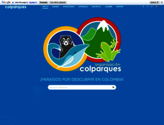 colparques.net screenshot
