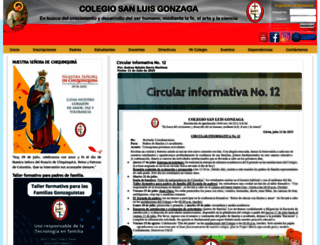 colsanluisgonzaga.com screenshot