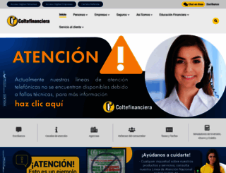 coltefinanciera.com.co screenshot