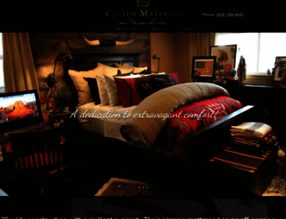 coltonmattress.com screenshot