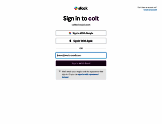 colttech.slack.com screenshot