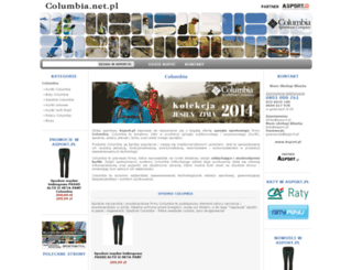 columbia.net.pl screenshot