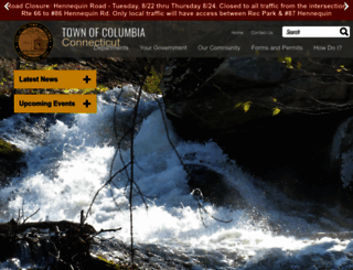 columbiact.org screenshot