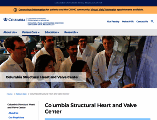columbiaheartvalve.org screenshot