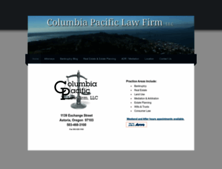 columbiapacificlaw.com screenshot