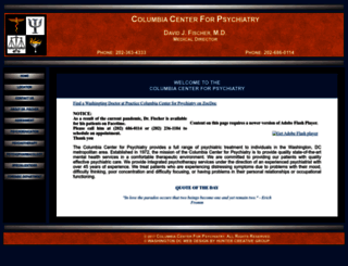 columbiapsychiatric.com screenshot
