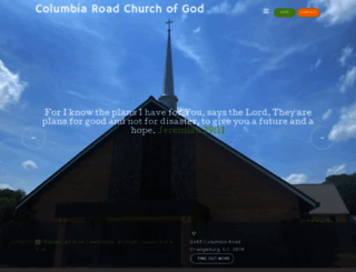 columbiaroadcog.org screenshot