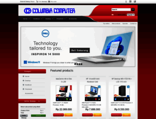 columbiasolusi.com screenshot
