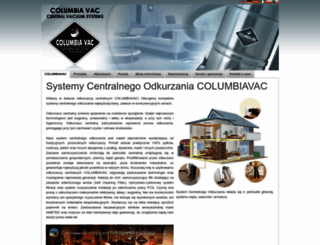 columbiavac.pl screenshot