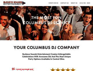 columbus-dj-service.squarespace.com screenshot