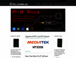 columbus-gps.de screenshot