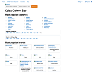 colwyn-bay.cylex-uk.co.uk screenshot
