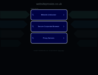 com.websiteproxies.co.uk screenshot