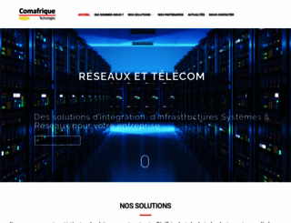 comafrique-technologies.com screenshot