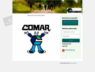 comar.walkertracker.com screenshot