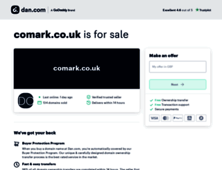 comark.co.uk screenshot