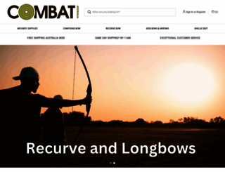 combataustralia.com.au screenshot