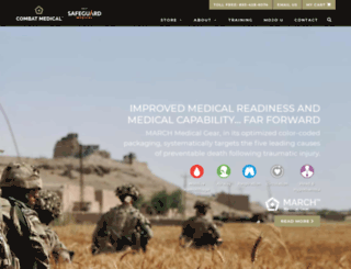 combatmedicalsystems.com screenshot
