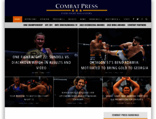 combatpress.com screenshot