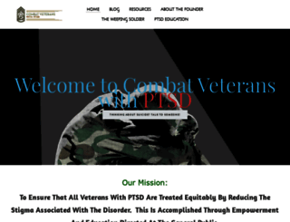 combatveteranswithptsd.org screenshot