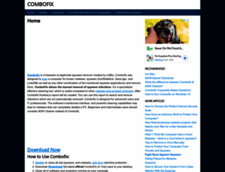 combofix.org screenshot
